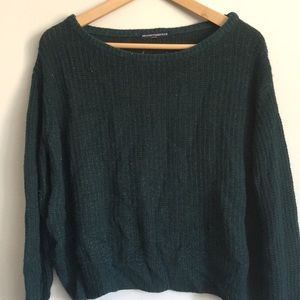 Forest Green Knit Sweater